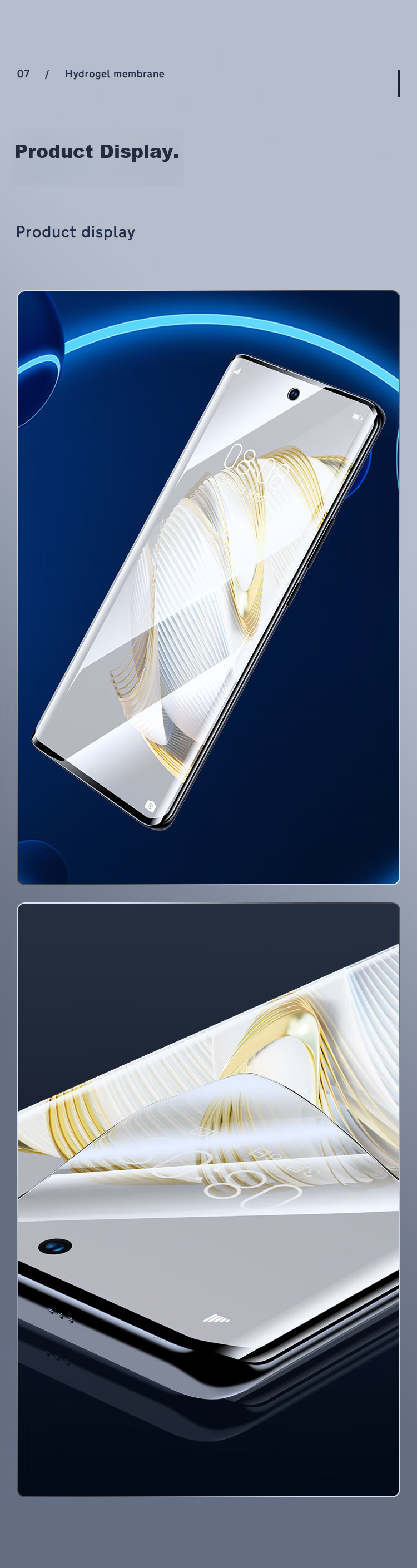 BIAZE Hydrogel Soft Film for Huawei Nova 10, Nova 10 Phone Screen Protector [2-Pack] Non-Tempered High-Definition Full-Screen Strong Anti-Fingerprint Scratch-Resistant Wear-Resistant Full Adhesive Protective JM310 11