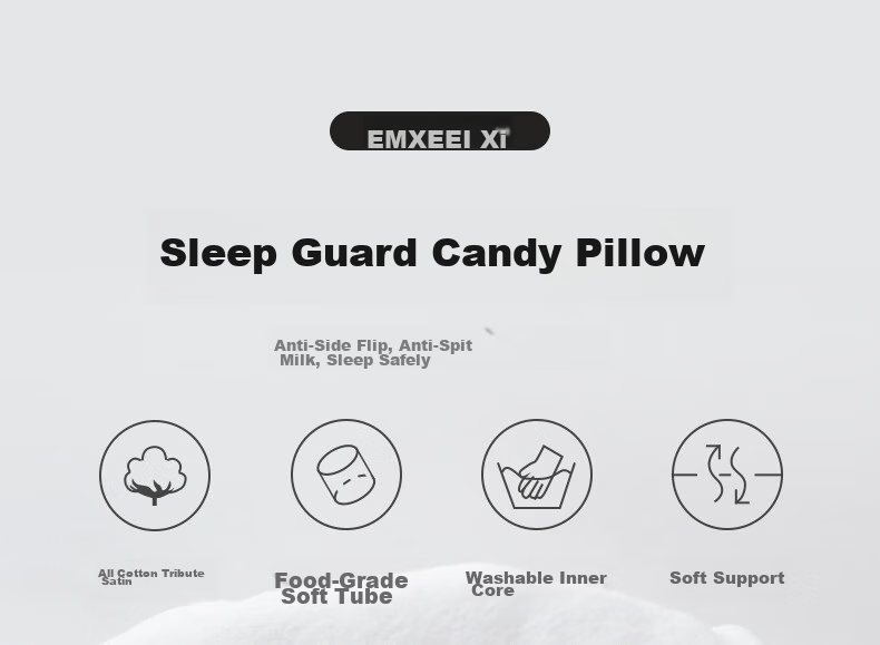 EMXEE Baby Comfort Pillow, Multifunctional Infant Sleep Aid, Hugging Pillow, Children's Toy Pillow, Unicorn Whisper 1