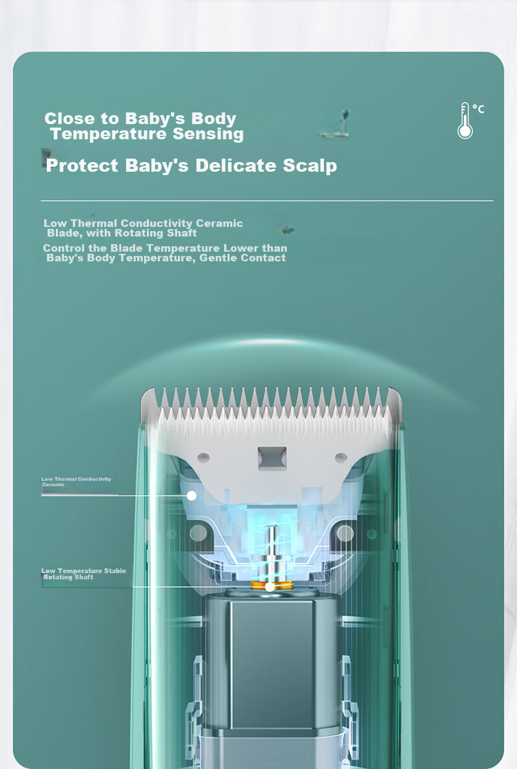 Pepei Automatic Hair Suction Baby Hair Clipper, Children's Hair Clipper, Baby Hair Cutting Tool, PP666II-A 11