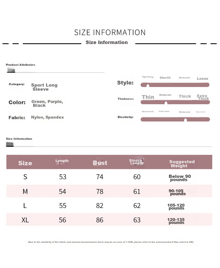 XUEXIMAN Yoga Top for Women with Built-In Bra Pads, Slim-Fit, Slimming, Spring And Autumn Sports Top, Long-Sleeve T-Shirt, Professional Running And Fitness Wear 8