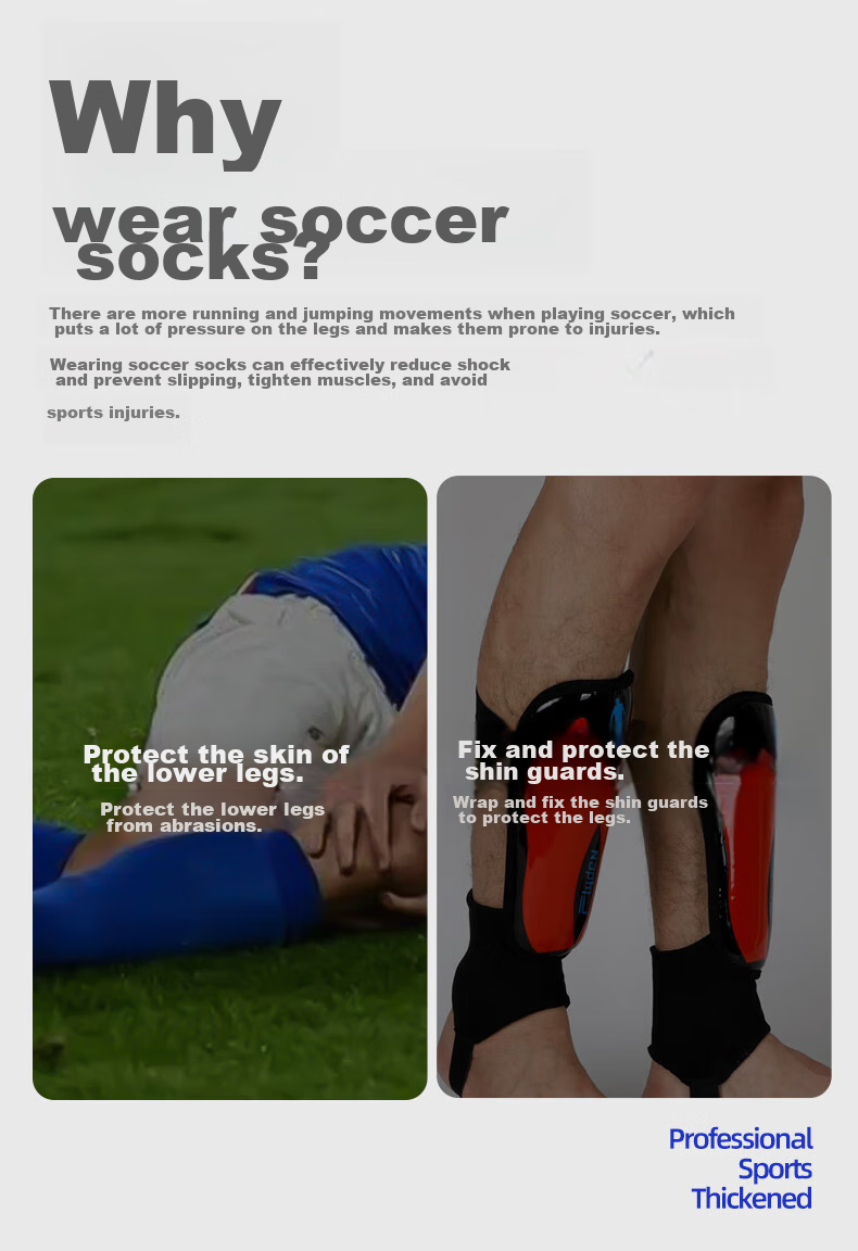 CASPIAN WOLF Soccer Socks for Men And Women, Knee-High Non-Slip Thin Summer Socks for Children, Football Training Socks 2