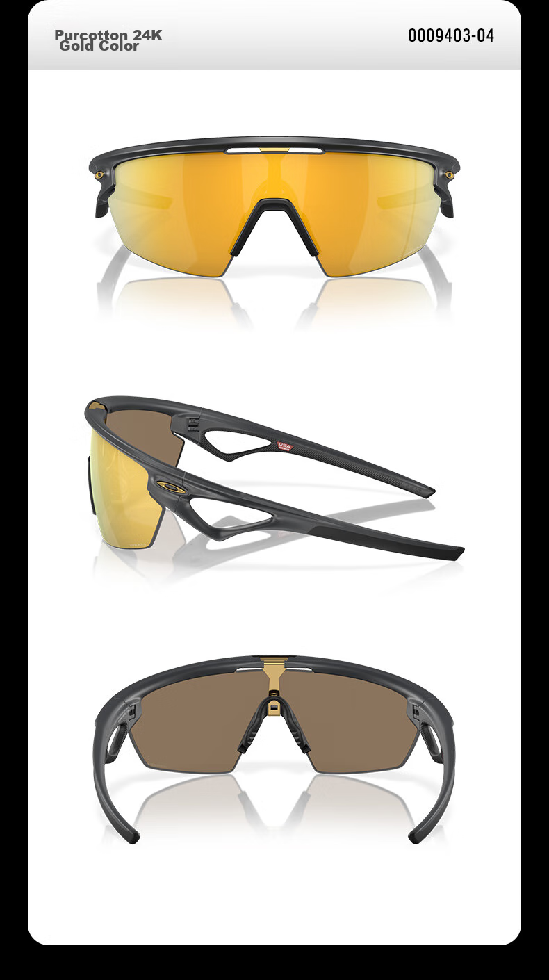 OAKLEY Cycling Glasses SPHAERA Sunglasses for Men And Women, Model 9403 10