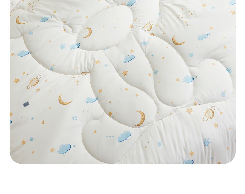 Luolaikids Quilt, Infant Class A Antibacterial Soybean Warm Winter Comforter, Kindergarten Blanket 150*215 21