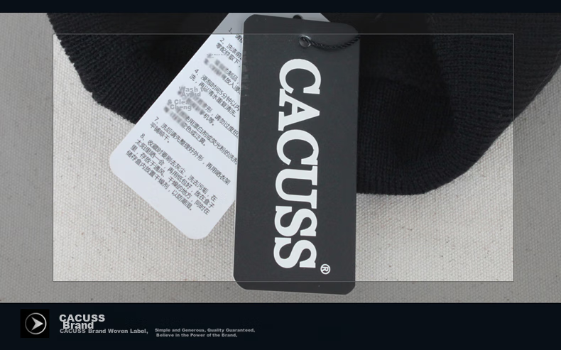 CACUSS Wool Knit Hat for Men, Thick Warm Ear Protection Cap for Autumn And Winter, Large Head Circumference Pullover Knit Hat, Cold Weather Cap 16