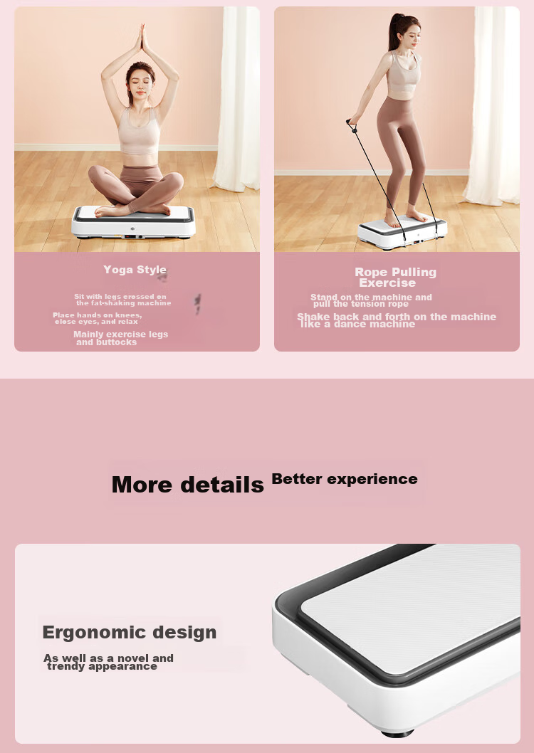 JD Original Fat-Burning Machine, Fitness Equipment, Lazy Person's Gadget for Men And Women, Home Use Shaping Body, Vibration Machine, Rhythmic Machine 17