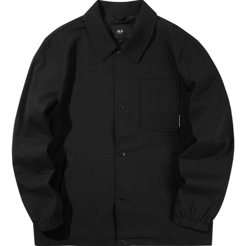 HLAHLA Men's Jacket POWER YOUNG Series Plaid Lapel Coat Autumn