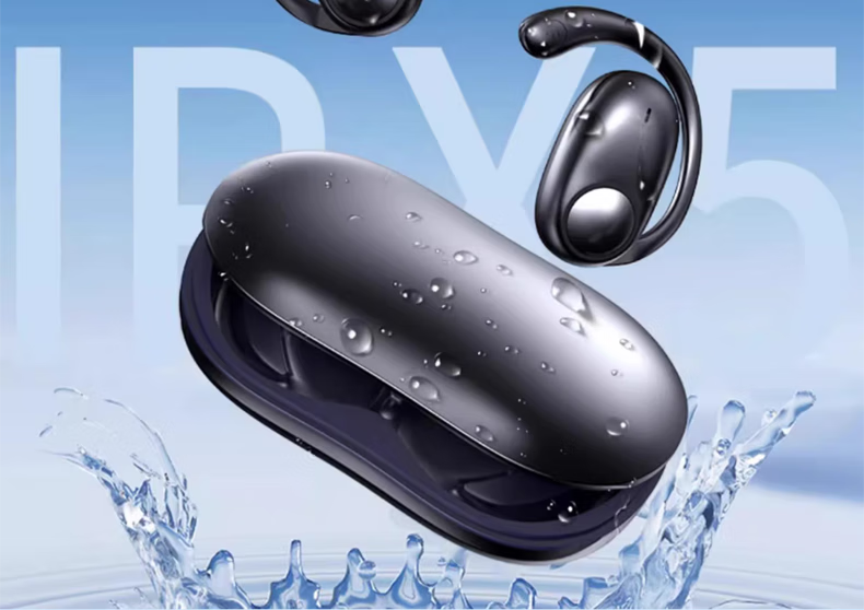GREATWALL Bluetooth Headphones, Bone Conduction Concept, Over-Ear Style, True Wireless, Not In-Ear, Open-Style, for Sports, Running, Calls, Noise Reduction, Long Battery Life, Suitable for Huawei 19