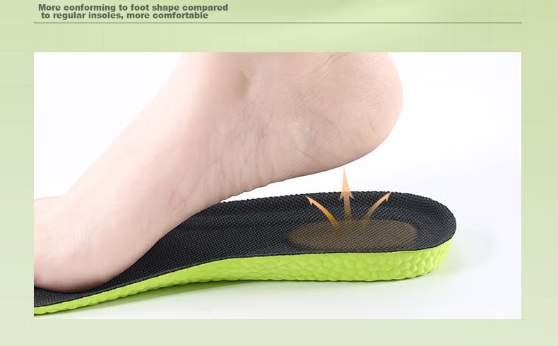 3AnGnI Antibacterial Insoles for Men, Sweat-Absorbing, Odor-Resistant, Soft And Elastic, Comfortable for Long-Standing, Shock-Absorbing, Wear-Resistant, Breathable, Specially Designed for Military Training, Suitable for Summer 11