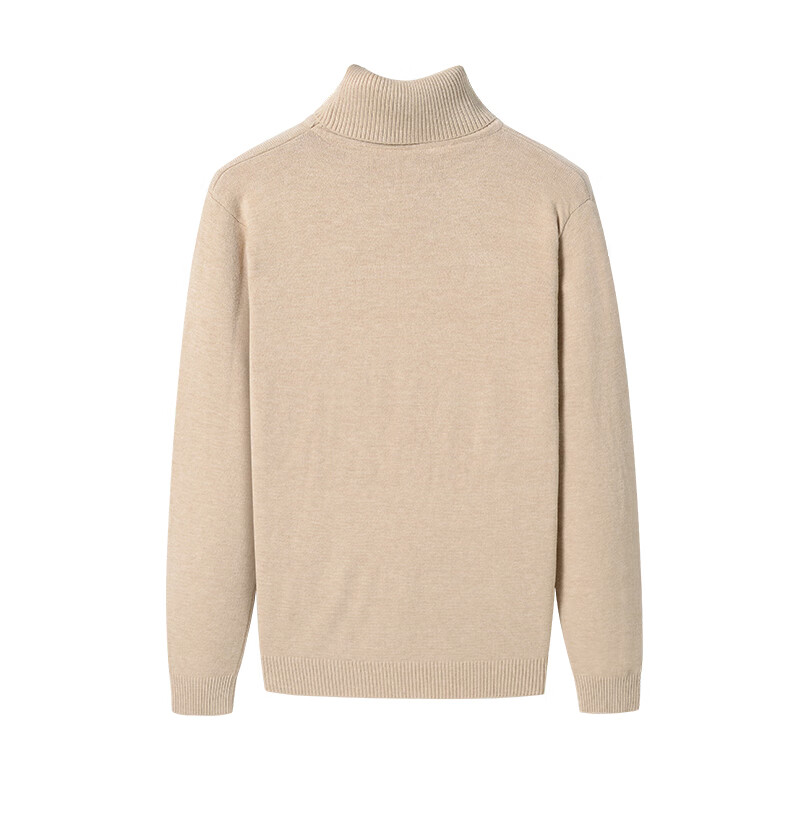 Warrior Men's Winter Warm Turtleneck Sweater Trendy Knit Pullover Woolen Shirt 14