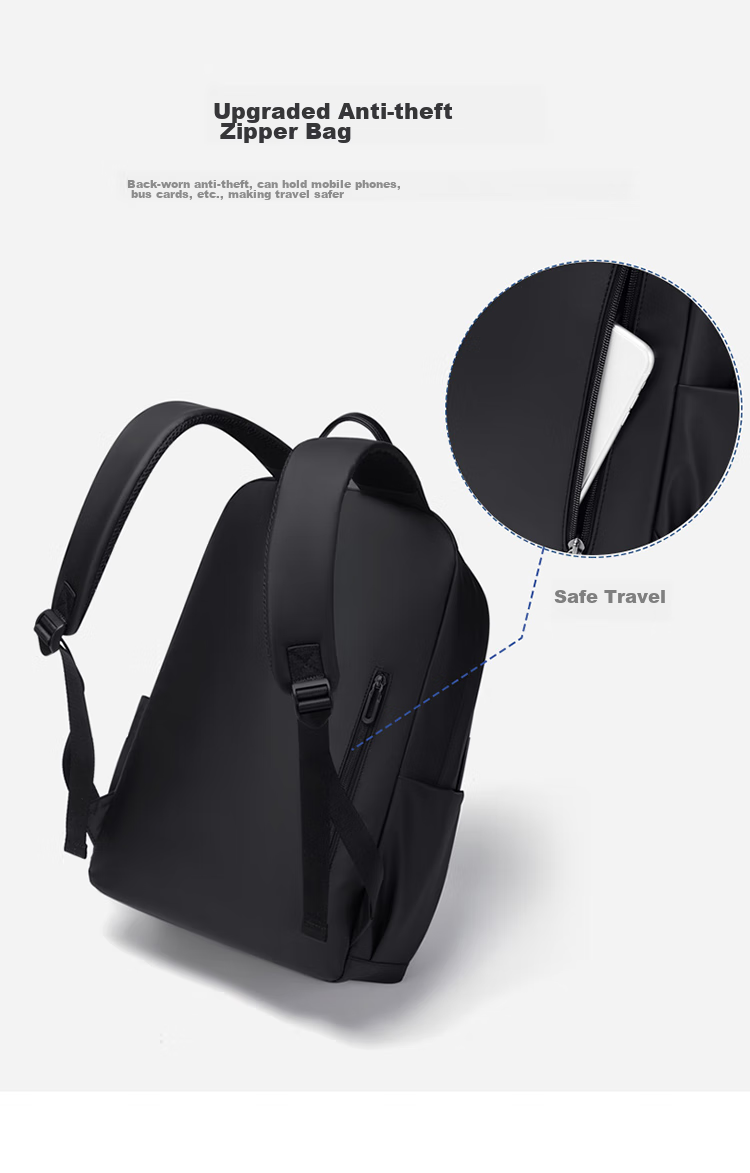 GOLF Backpack for Men, Water-Resistant Backpack, 15.6-Inch Laptop Bag, Student Bookbag, Business Casual Travel Backpack 17