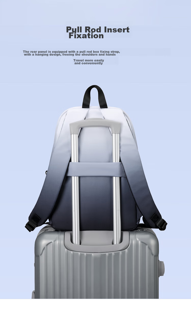 GOLF Backpack for Men And Women, Casual Laptop Backpack for Students, Gradient Commuter Outdoor Travel Backpack, Ink Wash Color 10
