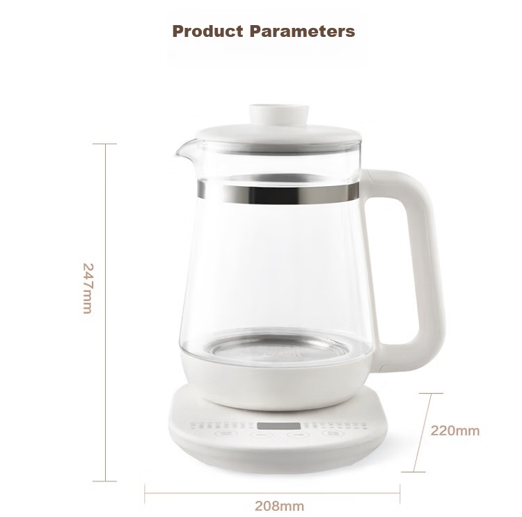 SUPOR ZMD Assured Series, Health Pot, 1.5L, High Borosilicate Glass, Multifunctional, Smart Reservation, Fully Automatic Heating, Tea Pot, SW-15Y22 31
