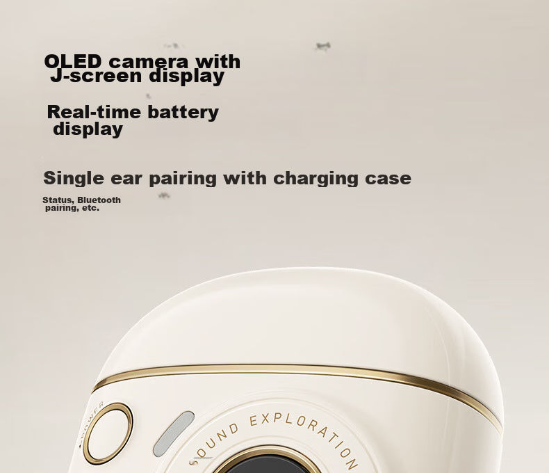 EDIFIER TO-U3 Plus True Wireless Bluetooth Earphones, Semi In-Ear Design, Retro Style, Gift Box, Compatible with Apple, Huawei, Xiaomi, OPPO Phones, Twilight Blue, Graduation Gift 10