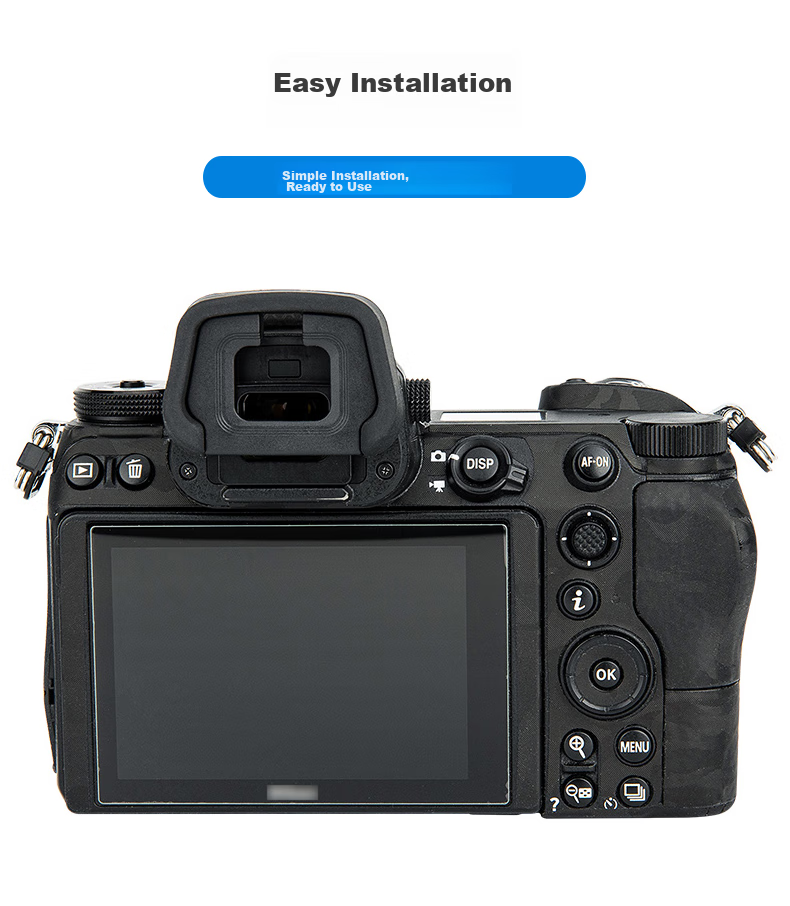 JJC Compatible Eyepiece for Nikon DK-29 Eyecup, Suitable for Z5, Z6, Z7, Z6II, Z6III, Z7II, Z62, Z63, Z72 Mirrorless And DSLR Camera Viewfinders, Eyepiece Accessory 4