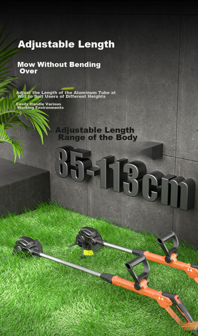 Dongcheng Electric Lawn Mower, DCYM20101 Bare Tool, Small Household Grass Trimmer, Weed Cutter, Grass Shredder 6