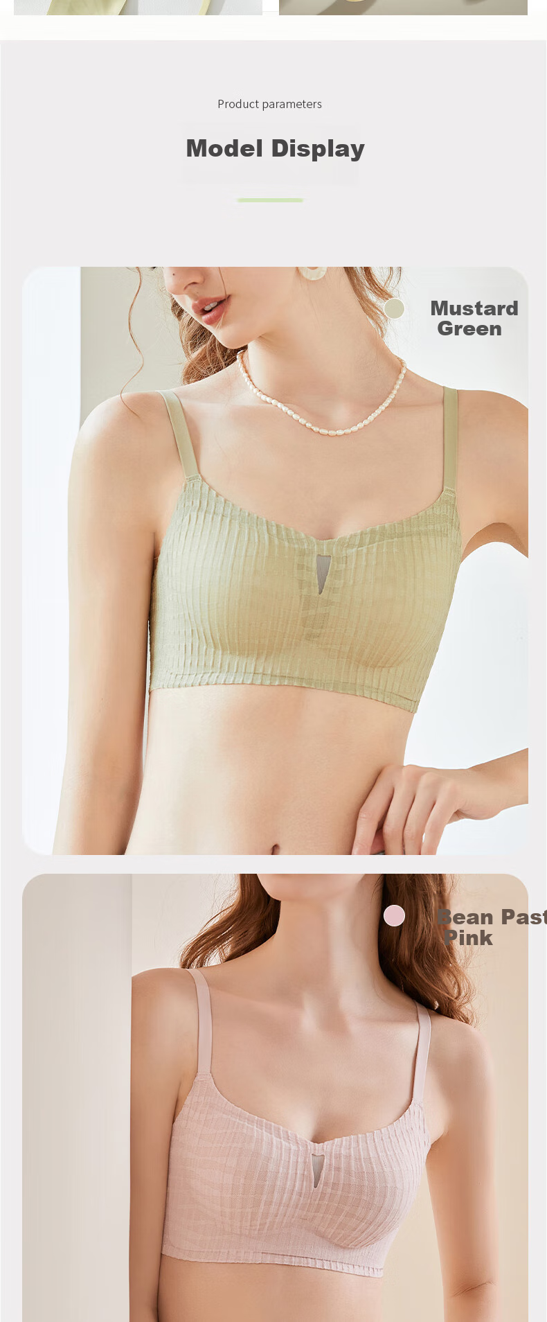 GUJIN Women's Bra for Small Breasts, Push-Up, Lift, Anti-Sagging, Side Support, Wireless, Adjustable, Lightweight, Breathable Brassiere 19
