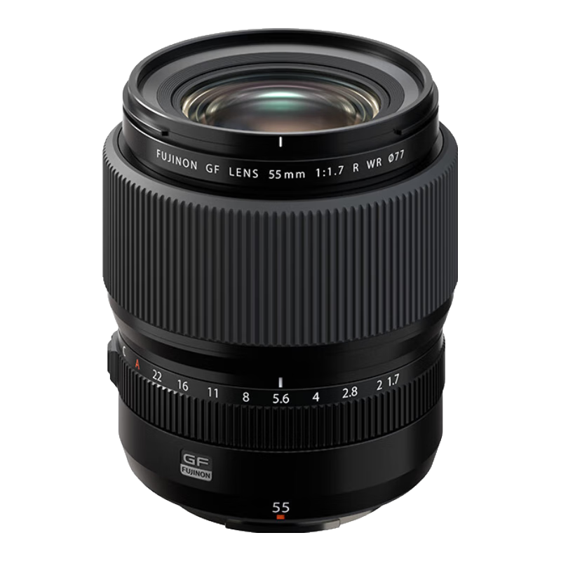 FUJIFILM GF 55mm F1.7 R WR Medium Format Large Aperture Prime Lens G Mount