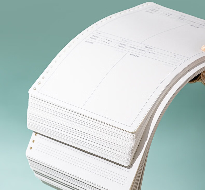 Deli Refill Loose Leaf Blank Pages B5 Size 60 Sheets NB560-2 1