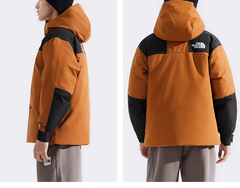 The North Face Men's New Mountain Down Jacket Outdoor Hiking Waterproof Warm Goose Down Coat 8FGH 10