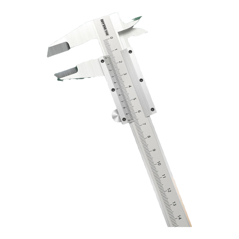 Ruineng Mechanical Vernier Caliper, High Precision Caliper 0.02mm, Professional Inner And Outer Diameter Measurement Tool, Measuring Ruler 200mm