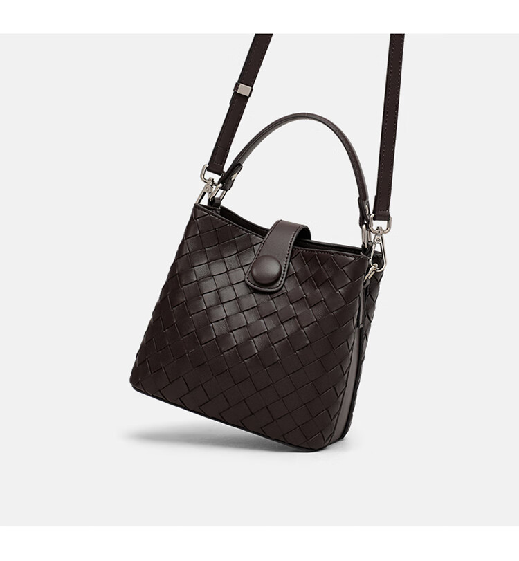 Aiqinghai Leather Handbag, Women's Crossbody Bucket Bag, Shoulder Tote Bag, Stylish Birthday Mother's Day Gift, Practical Present for Mom 9