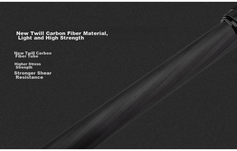 Fotopro P-2AMINI Carbon Fiber Photography Tripod, Extendable Center Column, 1/4 Interface 4