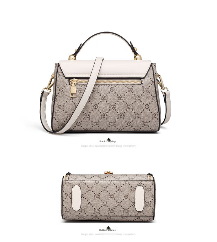 FOXER Women's Handbag, Large Capacity Shoulder Crossbody Bag, Tote Bag for Mothers, Light Luxury Valentine's Day Gift 15