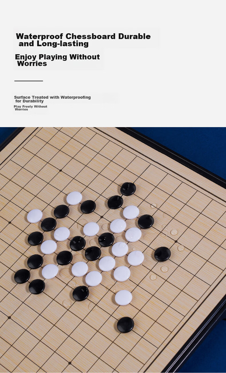 Toylezhi Magnetic Portable Folding Go and Gomoku Board Children's Educational Puzzle Toy Children's Day Gift 4