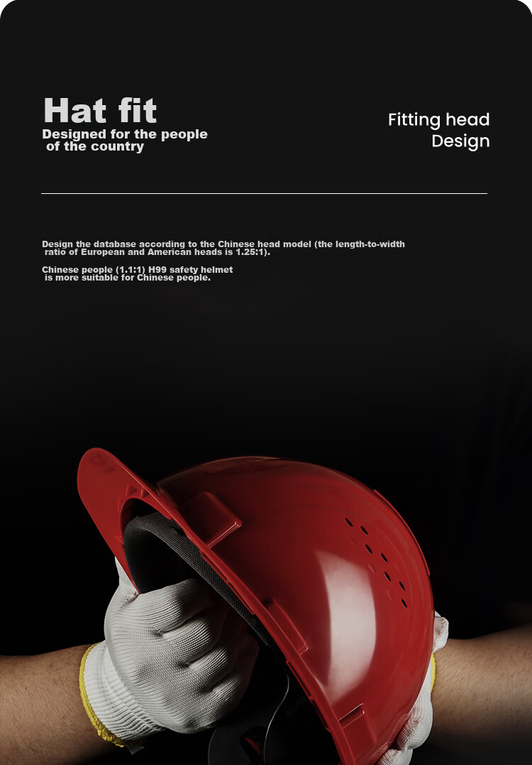 Honeywell Multi-Functional Advanced Safety Helmet H99Pro, Impact-Resistant, High And Low Temperature Resistant, Flame Retardant, for Construction Sites, Supervisors And Inspectors, ABS+PC, Red, Breathable 11