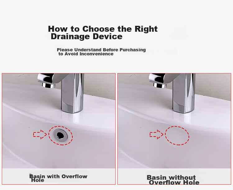 Larsd Basin Drain Kit, Anti-Odor Drain Pipe, Washbasin And Sink Drain with Overflow Hole T3276 4