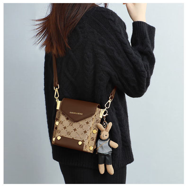 Aiqinghai Handbag, Women's Bag, Phone Pouch, Mini Crossbody Bag, Shoulder Bag, Underarm Bag, Birthday And Mother's Day Gift, Practical Present for Mom 13