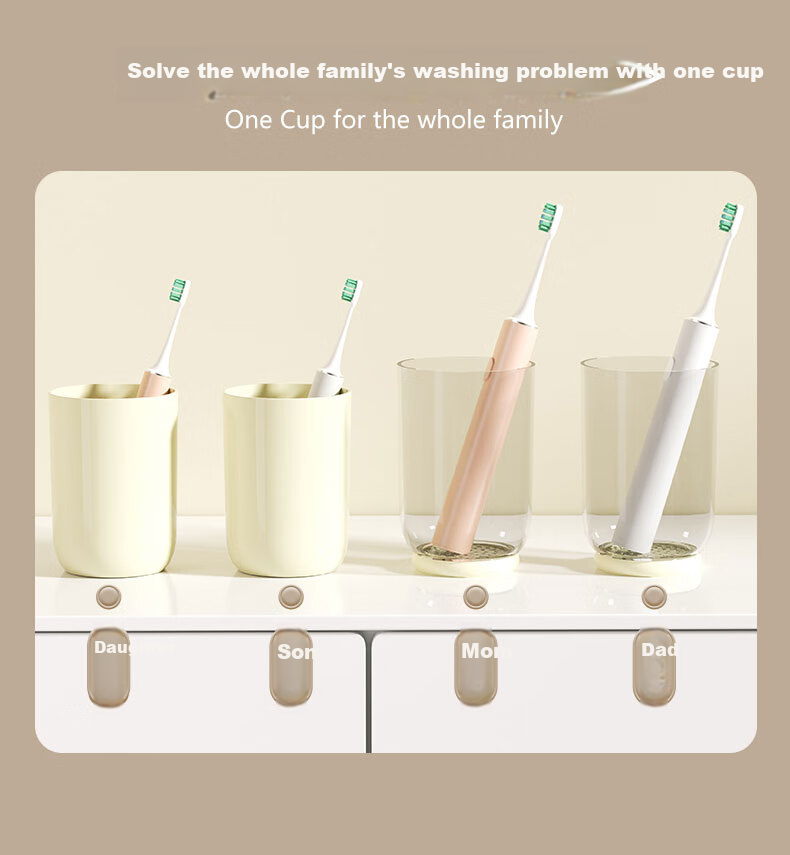 JAJALIN Ceramic Mouthwash Cup, Dopamine Contrasting Color Couple's Toothbrush Cup, Dormitory And Home Use Toothcup, Washing Cup, Toothbrush Cup 6