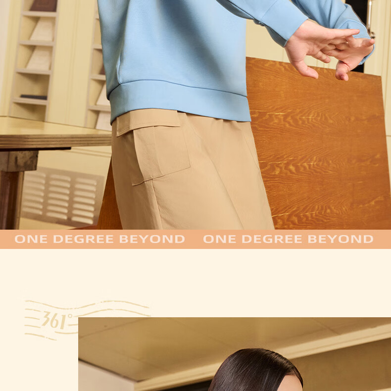 361° Women's Sweatshirt, Spring Fleece-Lined Jacket, Sports Casual Round Neck Long-Sleeve Pullover Top, 662344801D-2 28