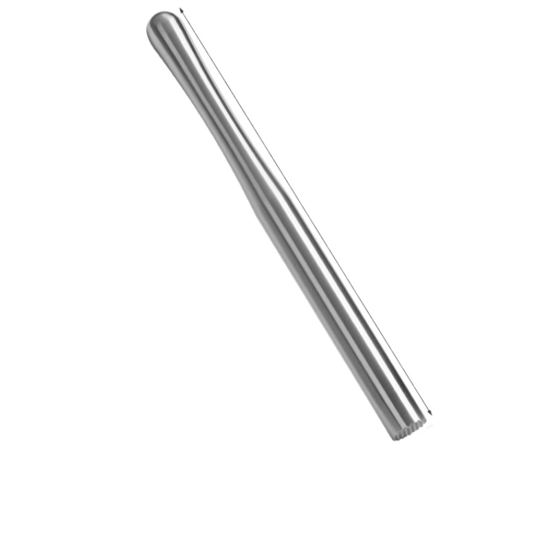 Banwushenghuo Stainless Steel Muddler, Shaker Cup Muddler, Ice Crusher Bar, Hand-Pressed Lemon Tea Tool, Ice Crushing Bar, Crusher, Hammer
