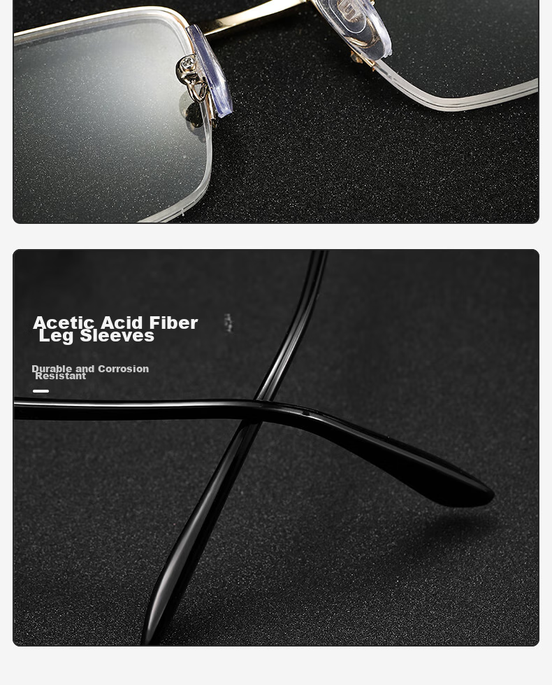 Jingpintang Reading Glasses, High-Definition Coated Semi-Rimless Metal Presbyopic Glasses for Men And Women, Sold by JD Flagship Store, Authentic Product, 100 Degrees 11