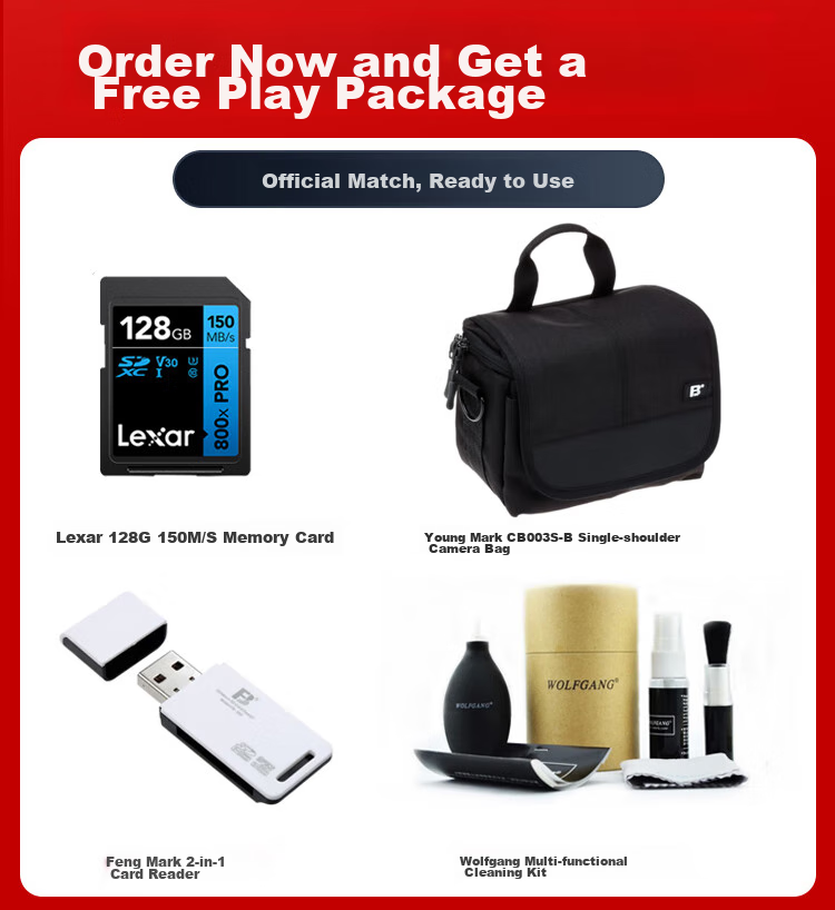 Canon PowerShot G7 X Mark III G7X3 Professional Digital Camera, 4K Vlog Video, Portable Home Travel High-Definition Beauty Camera, Gift Package Versio 1