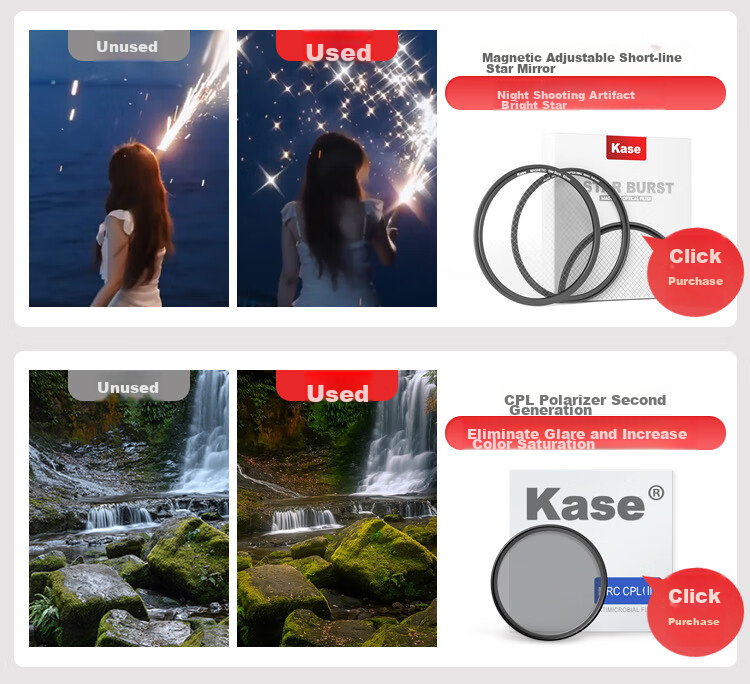 Kase 62 Lens Adapter, 82mm Filter Thread Adapter Ring, Small Aperture Lens Conversion to Large Aperture Filter, Multi-Purpose Lens Adapter, Lens Filter Ring 2