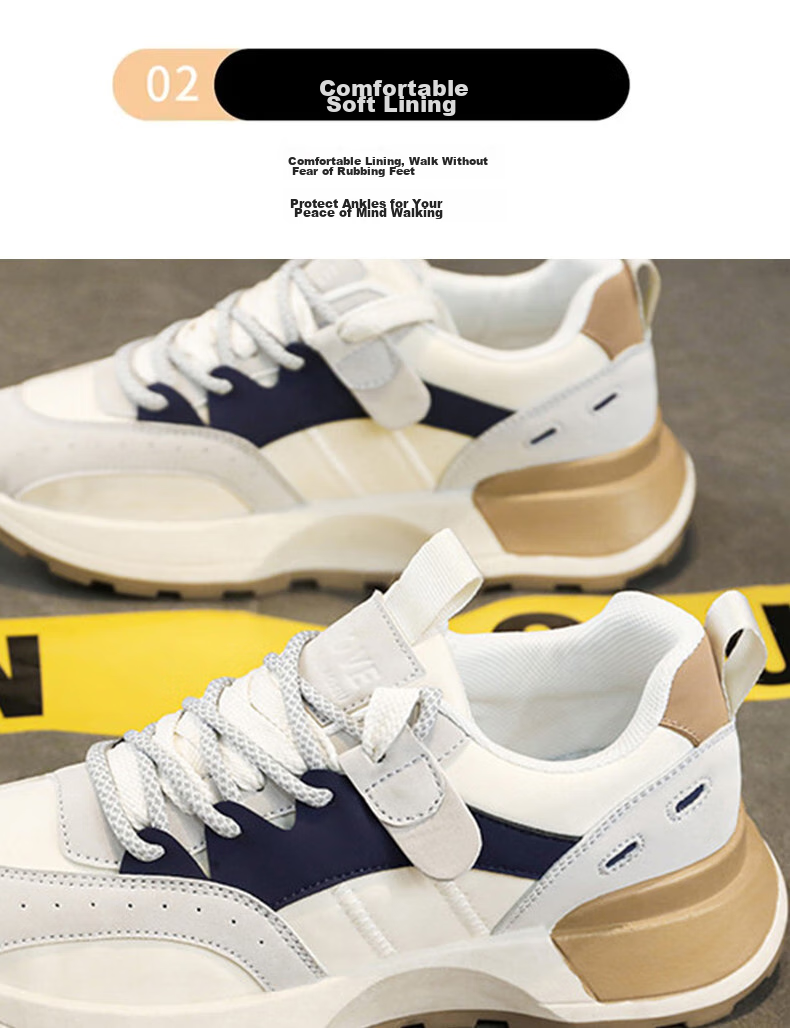CARTELO Women's Casual Shoes, Spring Sports Casual Shoes, Fashionable Outdoor Running Shoes for Women, 1375 Beige, Size 40 6