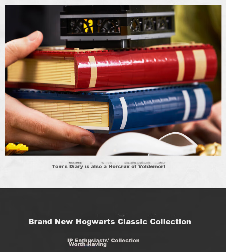 LEGO Building Blocks 76391 Hogwarts Classic Collection, Harry Potter Hedwig D2C Limited Edition, Home Decoratio 8