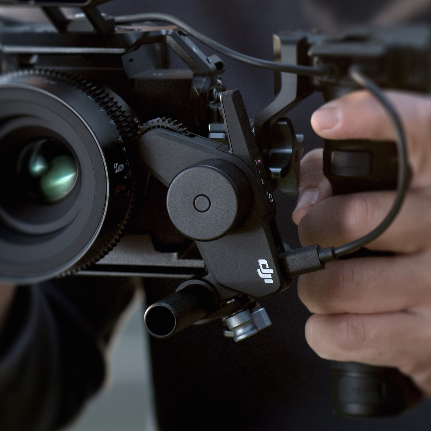 DJI Focus Pro Motor, RS 5/RS 4 Pro/RS 4/RS 3 Pro/Focus Pro Handle, Hand Wheel, Ronin 4D Flex