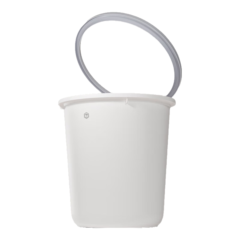 JD Jingzao 13L Large Round Trash Can without Lid for Living Room, Bathroom, Kitchen, Office