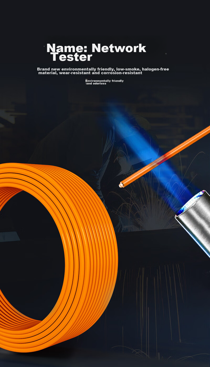 Sanze Fiber Optic Patch Cord LC-LC Gigabit Multimode Duplex 3.0mm UPC Engineering Grade Fiber Optic Pigtail Flame Retardant Low Smoke Halogen-Free Network Cable 5m G2-LCLC05 7