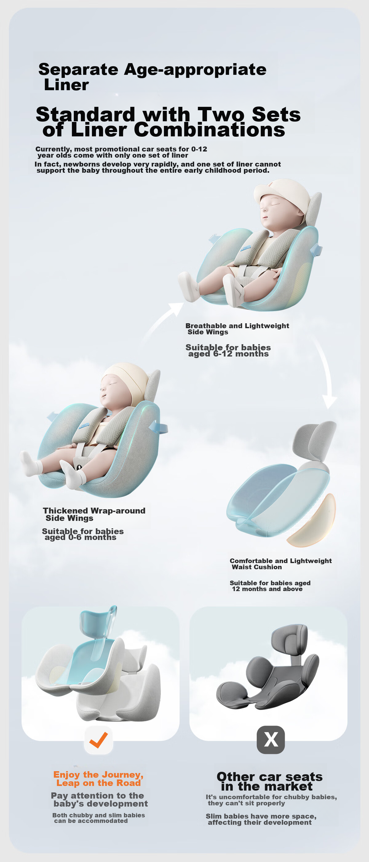 Tutule Children's Car Seat 0-12 Years i-Size Certified New National Standard Tuyue Pro Zongye Green - Ventilated and Heated 15
