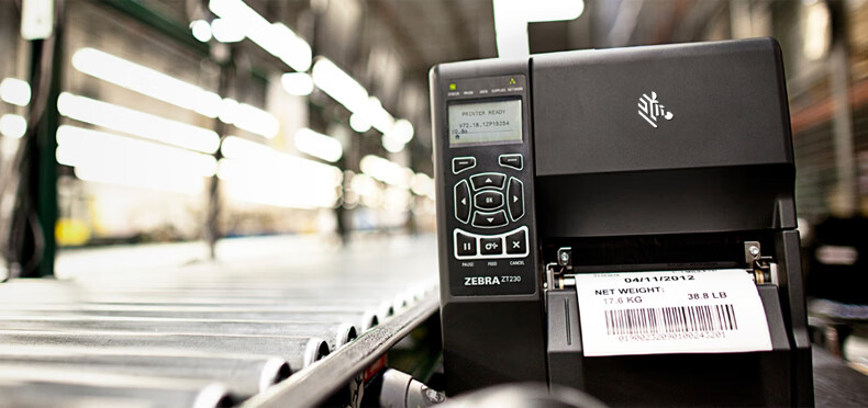 ZEBRA Industrial-Grade Label Printer Barcode Printer QR Code Sticker Fixed Asset Express Delivery Label Printer ZT211 203dpi 13