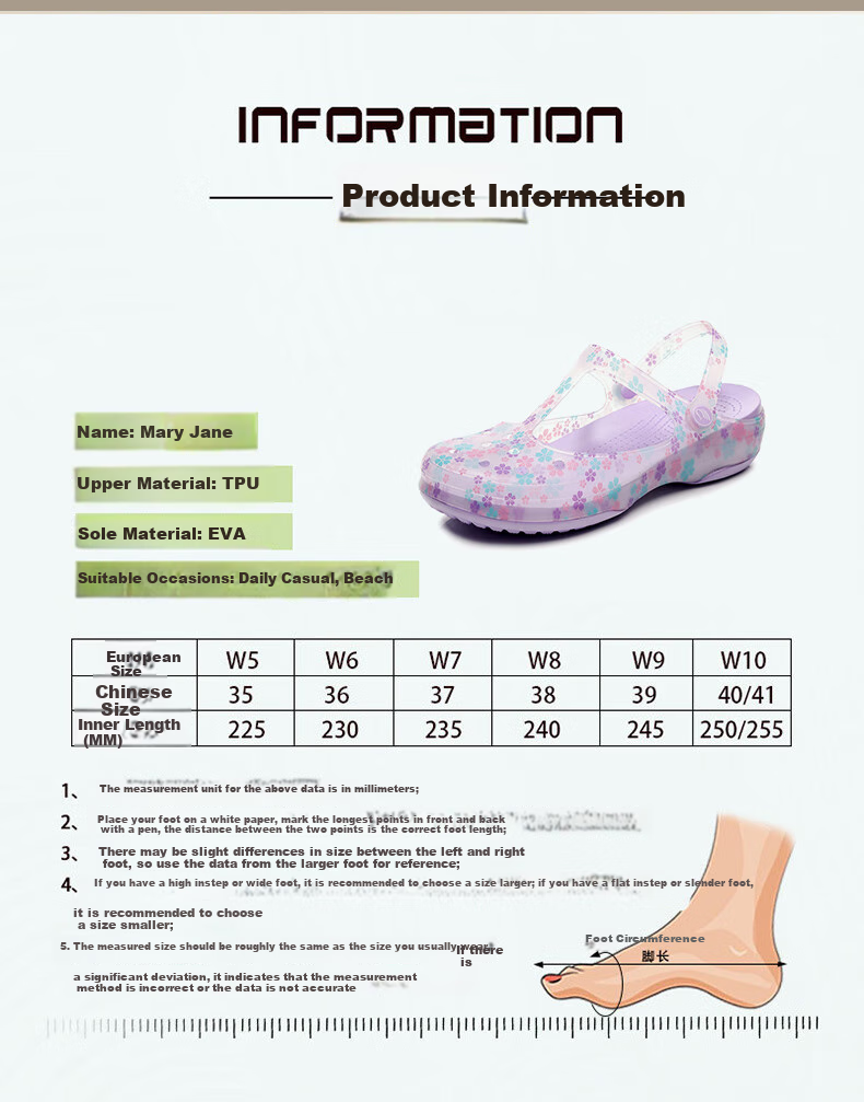 XGGC Women's Summer Clogs Slip-On Sandals Non-Slip Thick Sole Beach Jelly Open-Toe Sandals Spring Crystal Pink Size 38 2