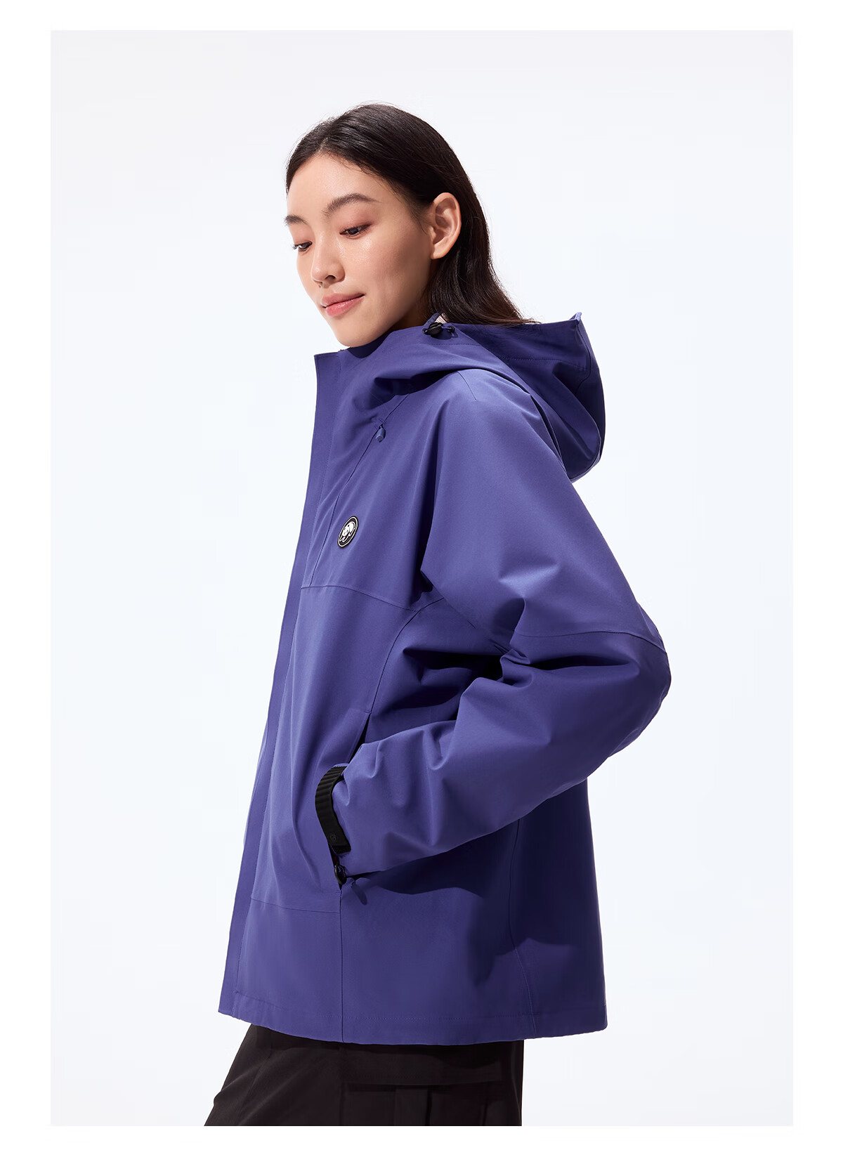 Panda Zhang Yuxi Edition [Rain Shell MAX] 3-in-1 Men's Windproof and Rainproof Hiking Jacket Autumn Winter Mountaineering Coat for Women 27