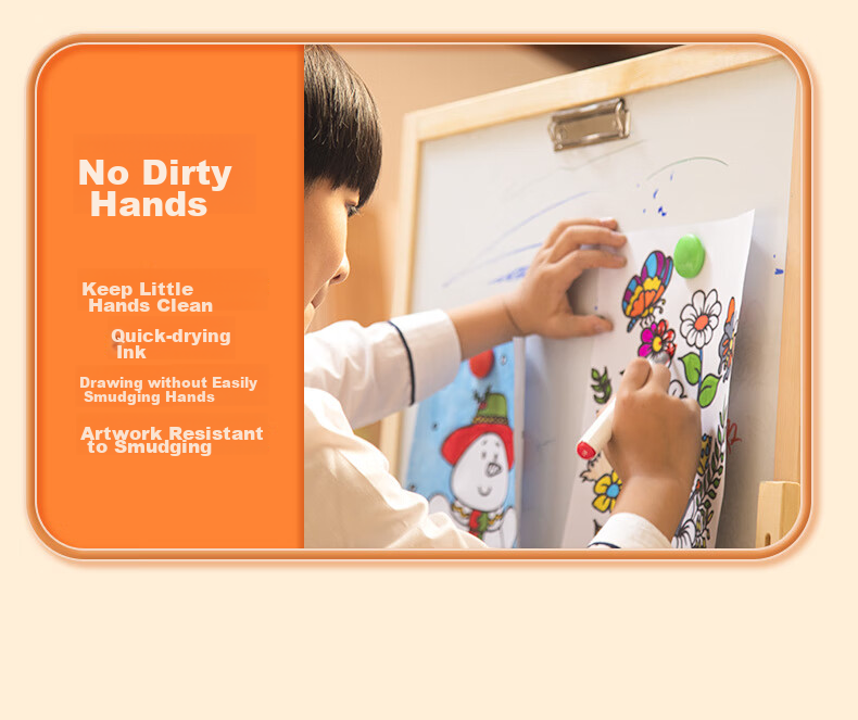 [Lowest Price Online] CHINJOO (CHINJOO) 36-Color Children's Markers, Water-Based Double-Ended Alcohol-Free Student-Specific Watercolor Pens, Washable Drawing Set, Art Sketching Kit 6