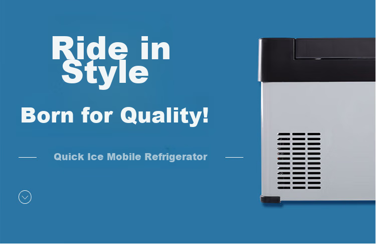 QIXUAN Q18 Car Refrigerator, Mini Fridge with Compressor Cooling, Freezing And Refrigeration Capabilities, Can Form Ice, Outdoor And Home Appliance 4