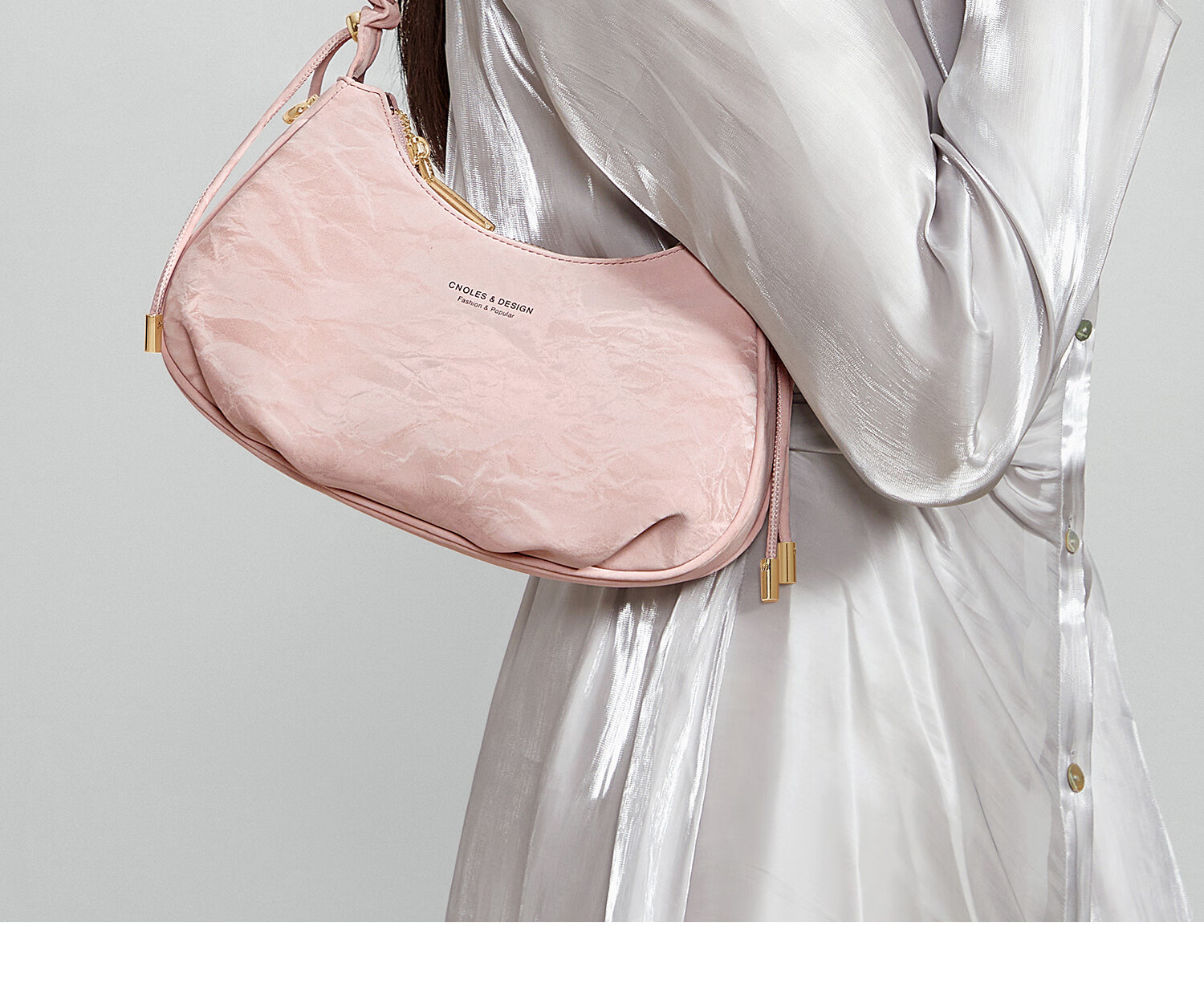 Cnoles Cloud-Feel Leather Handbag, High-End Crossbody Underarm Bag for Women, Latest 2026 Model, Brand Small Bag, Birthday Gift 3