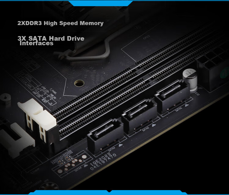ONDA H81P PRO (Intel H81/LGA1150), Multi-Interface Office Choice, Motherboard 6